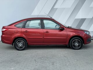 2022 Lada (ВАЗ) Granta Euro-2 I Рестайлинг, красный, 588000 рублей, вид 4