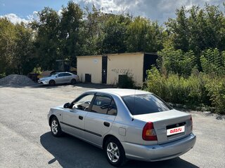 2008 Hyundai Accent ТагАЗ II, серебристый, 300000 рублей, вид 4