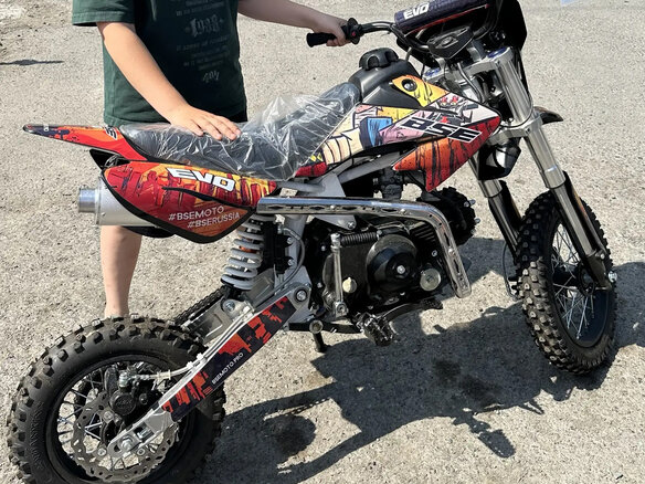 2024 BSE Evo 110, красный, 70000 рублей