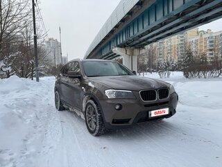 2014 BMW X3 20i xDrive II (F25), коричневый, 1700000 рублей, вид 1