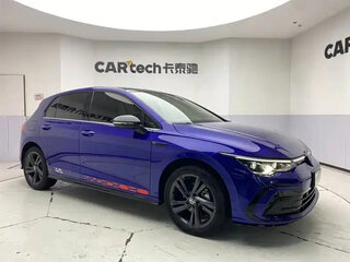 2022 Volkswagen Golf VIII, синий, 1850000 рублей, вид 3