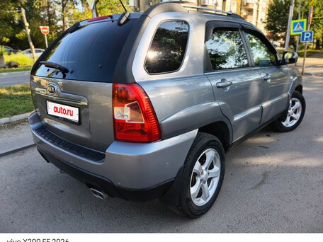 2009 Kia Sportage II Рестайлинг, серый, 1250000 рублей, вид 5