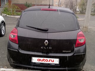 2006 Renault Clio III, чёрный, 395000 рублей, вид 3
