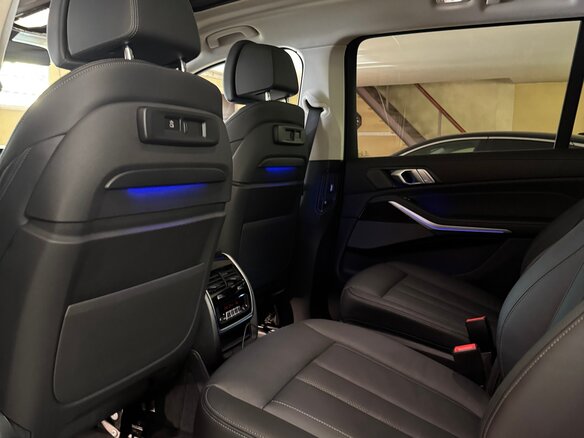 2020 BMW X7 40i I (G07), серый, 6400000 рублей - вид 8