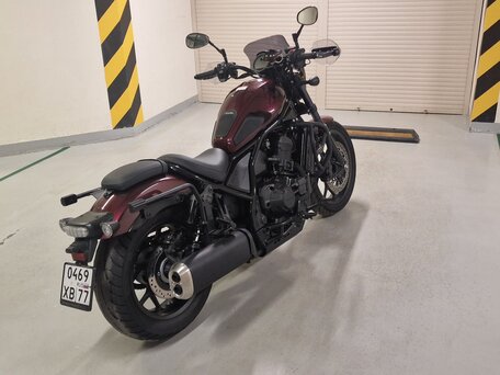 2021 Honda CMX 1100 Rebel, красный, 900000 рублей, вид 3