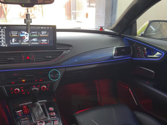2013 Audi A7 I (4G), чёрный, 2100000 рублей - вид 14