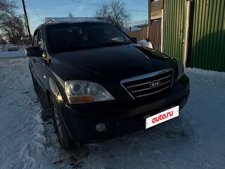 2008 Kia Sorento I Рестайлинг, чёрный, 890000 рублей, вид 1