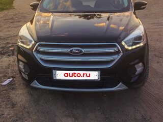 2016 Ford Kuga II Рестайлинг, чёрный, 1350000 рублей, вид 3