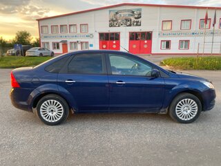 2010 Ford Focus II Рестайлинг, синий, 385000 рублей, вид 2