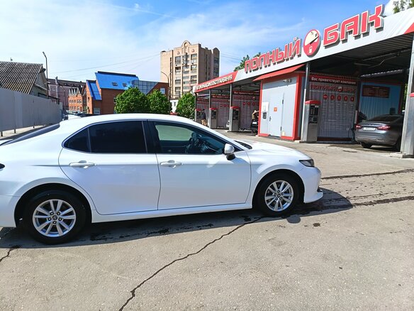 2019 Toyota Camry VIII (XV70), белый, 2150000 рублей - вид 4