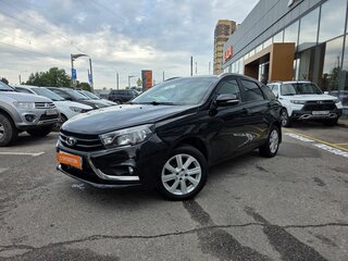 2020 Lada (ВАЗ) Vesta SW I, чёрный, 1079000 рублей, вид 1