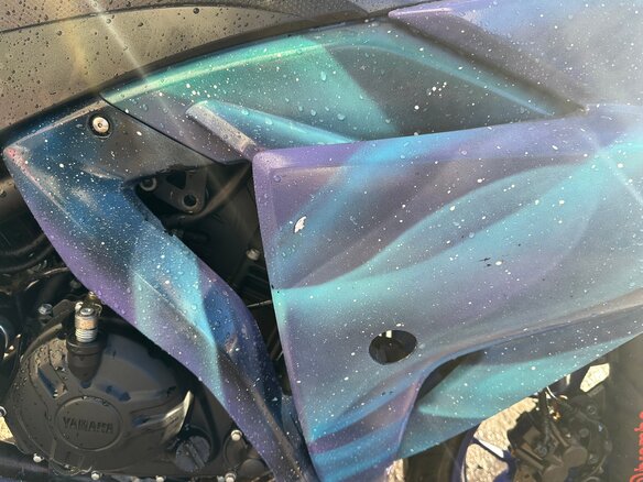 2015 Yamaha YZF-R3, синий, 410000 рублей - вид 13