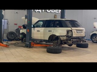 2008 Land Rover Range Rover Sport I, белый, 1050000 рублей, вид 3