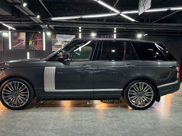 2021 Land Rover Range Rover IV Рестайлинг, серый, 9550000 рублей - вид 6