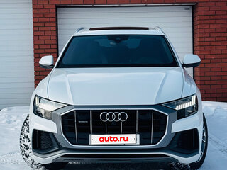 2020 Audi Q8 50 TDI I (4M), белый, 7950000 рублей, вид 3