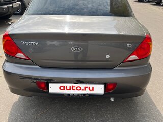 2006 Kia Spectra I Рестайлинг 2, серый, 315000 рублей, вид 4