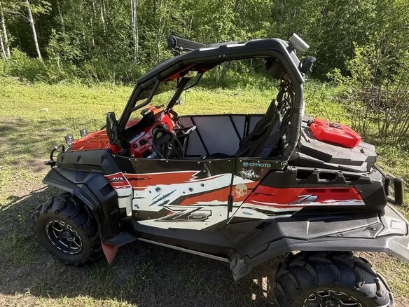 2018 CFMoto CF800-Z8, красный, 1050000 рублей - вид 4