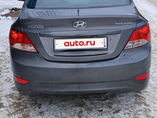 2012 Hyundai Solaris I, чёрный, 480000 рублей, вид 4