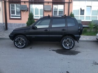 2007 Chevrolet Niva I, чёрный, 800000 рублей, вид 3