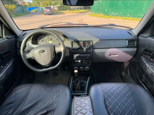 2008 Lada (ВАЗ) Priora I, пурпурный - вид 6