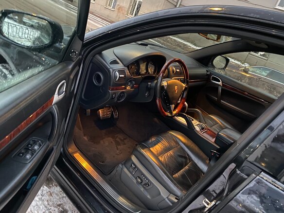 2007 Porsche Cayenne I Рестайлинг (957), чёрный, 1165000 рублей - вид 5