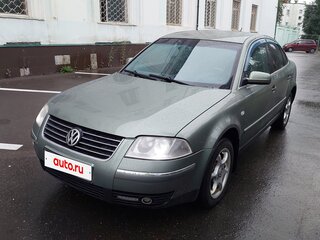 2002 Volkswagen Passat B5 Рестайлинг, зелёный, 429000 рублей, вид 1