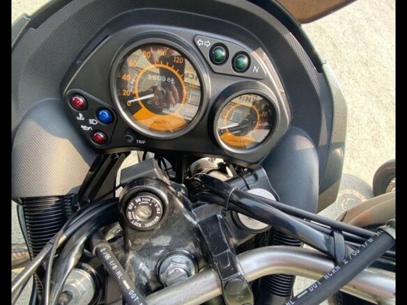 2006 Kawasaki KLE 500, золотистый, 350000 рублей - вид 6