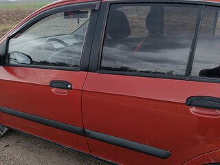 2007 Hyundai Getz I Рестайлинг, красный, 380000 рублей, вид 5