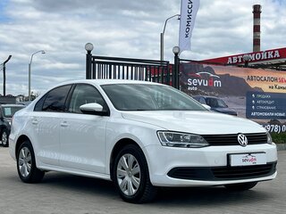 2014 Volkswagen Jetta VI, белый, 1297000 рублей, вид 2