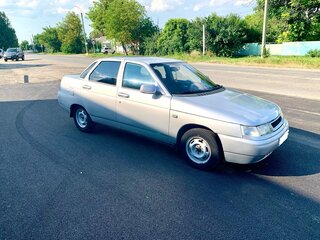 2002 Lada (ВАЗ) 2110, серебристый, 170000 рублей, вид 3