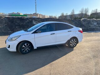 2013 Hyundai Solaris I, белый, 400000 рублей, вид 5