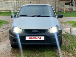 2007 Lada (ВАЗ) Kalina I, серебристый, 298000 рублей, вид 1