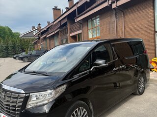 2017 Toyota Alphard III, чёрный, 3800000 рублей, вид 1