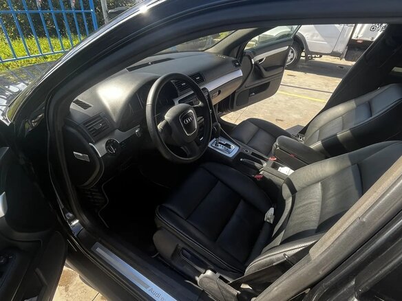 2006 Audi A4 III (B7), чёрный, 710000 рублей - вид 6