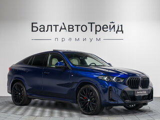 2026 BMW X6 40d III (G06) Рестайлинг, синий, 17990000 рублей, вид 5