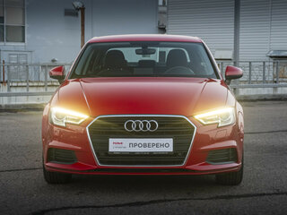 2016 Audi A3 III (8V) Рестайлинг, красный, 1990000 рублей, вид 2