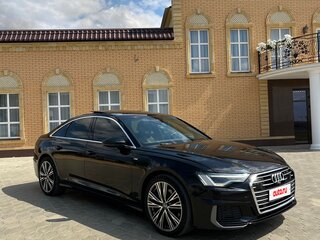 2020 Audi A6 45 TFSI V (C8), чёрный, 5500000 рублей, вид 4