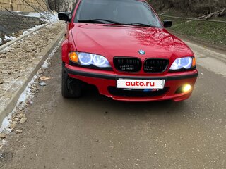 2002 BMW 3 серии 318i IV (E46) Рестайлинг, красный, 670000 рублей, вид 4