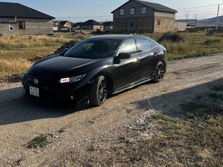 2020 Honda Civic X Рестайлинг, чёрный, 2570000 рублей, вид 2