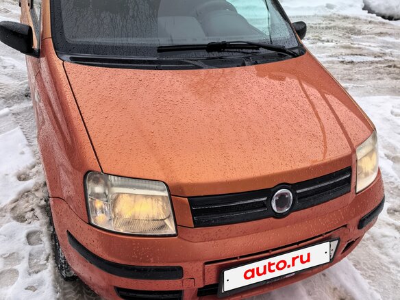 2008 Fiat Panda II, оранжевый, 330000 рублей - вид 1