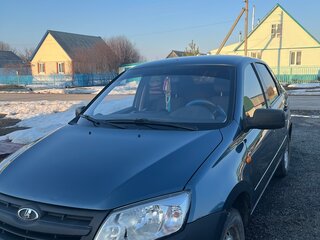 2014 Lada (ВАЗ) Granta I, серый, 370000 рублей, вид 1