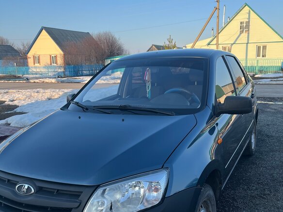2014 Lada (ВАЗ) Granta I, серый, 370000 рублей