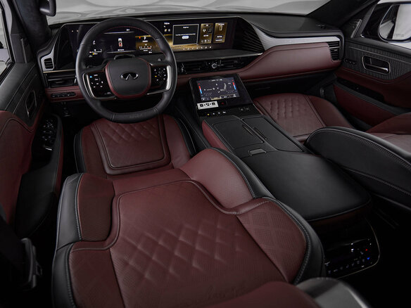 2024 Infiniti QX80 II, чёрный, 15350000 рублей - вид 17