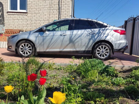2015 Ford Focus III Рестайлинг, серебристый, 1141000 рублей, вид 5