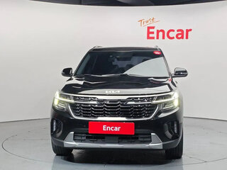 2023 Kia Seltos I Рестайлинг, чёрный, 2100000 рублей, вид 2