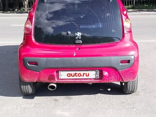 2008 Peugeot 107 I, красный, 245000 рублей, вид 4