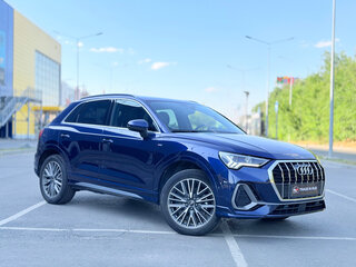 2022 Audi Q3 35 TDI II (F3), синий, 4250000 рублей, вид 1