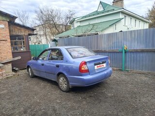 2003 Hyundai Accent ТагАЗ II, фиолетовый, 180000 рублей, вид 5
