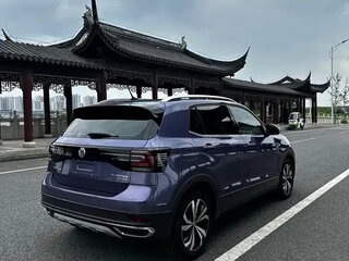 2023 Volkswagen T-Cross I (China Market), фиолетовый, 1425001 рублей, вид 4