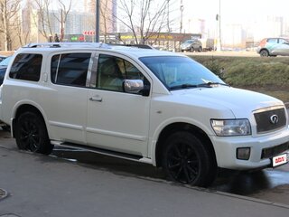 2008 Infiniti QX56 I Рестайлинг, белый, 1450000 рублей, вид 1